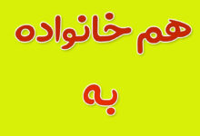 هم خانواده کلمه به