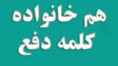 هم خانواده کلمه دفع