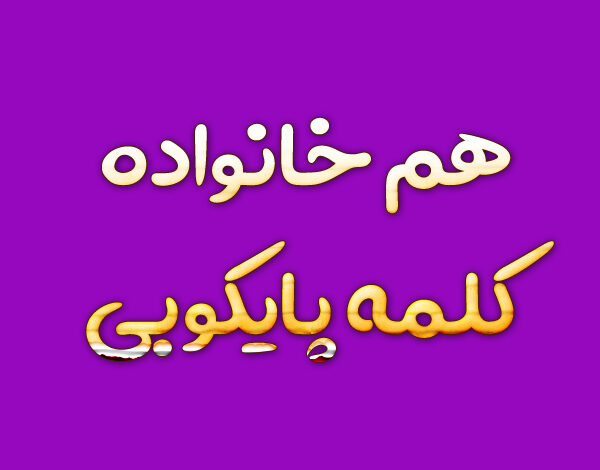 هم خانواده کلمه پایکوبی