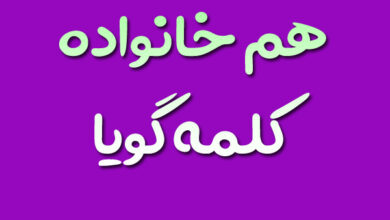 هم خانواده کلمه گویا