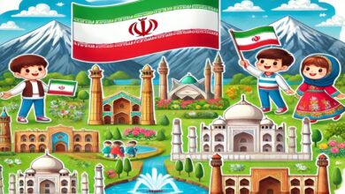 تحقیق در مورد ایران زیبا کلاس دوم