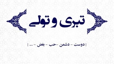 تحقیق در مورد تولی و تبری کلاس ششم