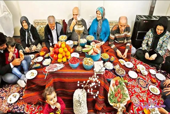 تحقیق در مورد شب یلدا برای درس آزاد کلاس ششم