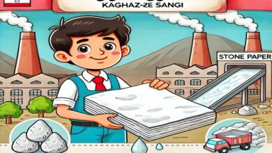 تحقیق در مورد کاغذ سنگی کلاس ششم