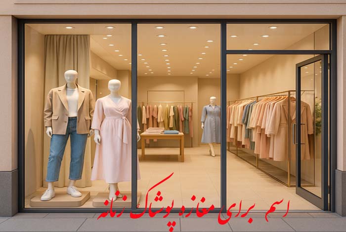 اسم برای مغازه پوشاک زنانه
