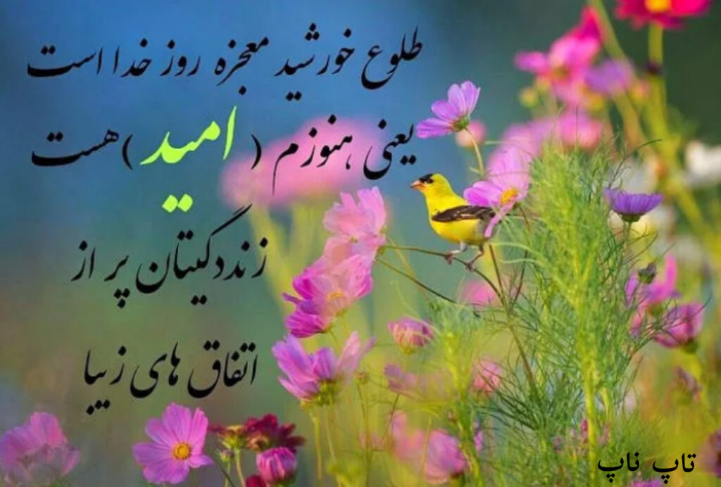 صبح بخیر همراه دعا خیر