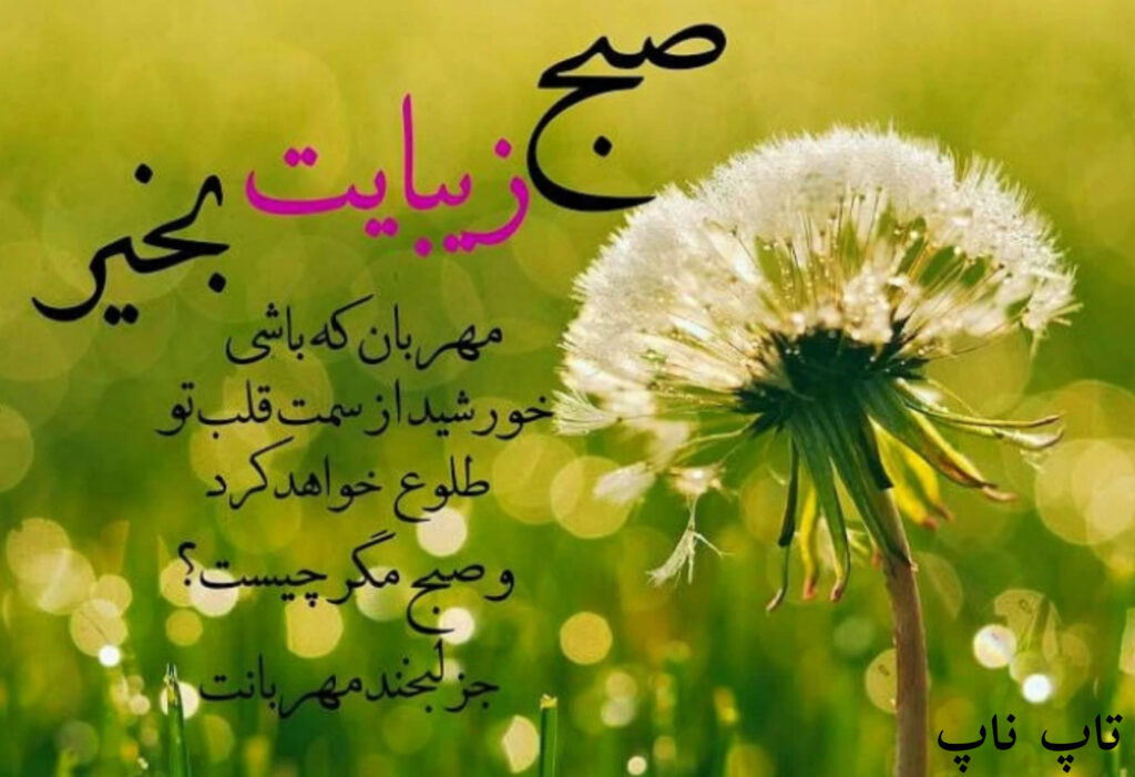 صبح زیبایت بخیر