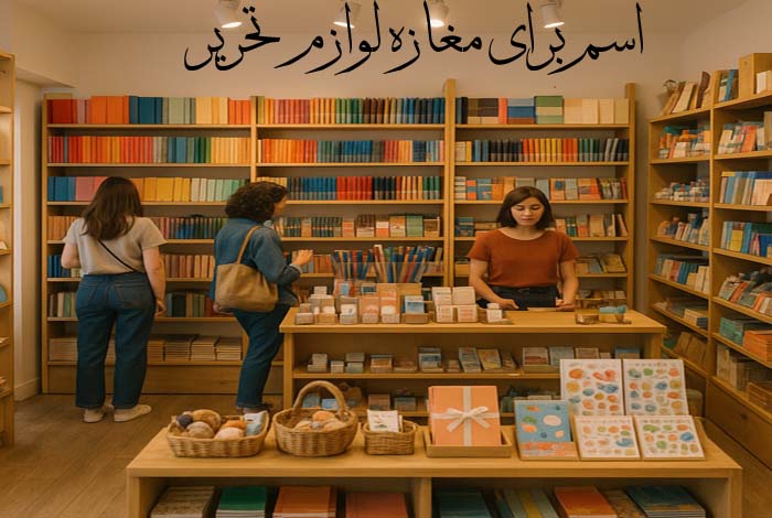 اسم برای مغازه لوازم تحریر