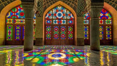 تحقیق در مورد مسجد نصیرالملک شیراز