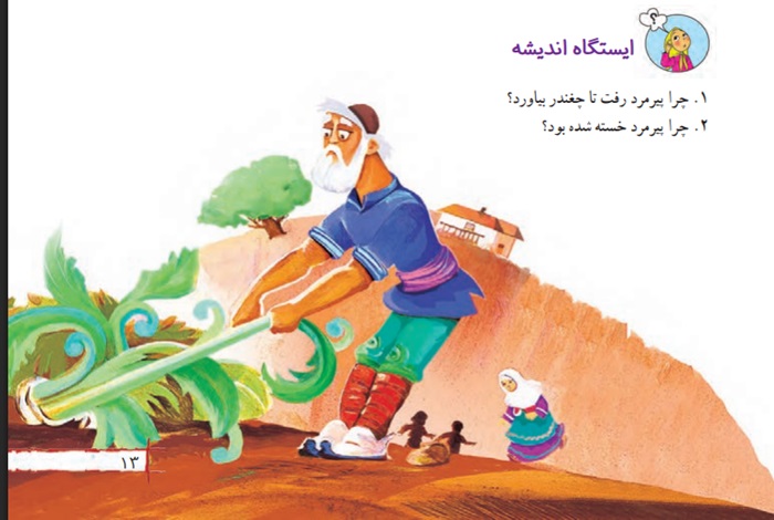 معنی کلمات درس چغندر پر برکت فارسی دوم