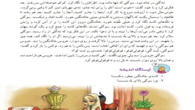 معنی کلمات درس کی بود کی بود کلاس دوم