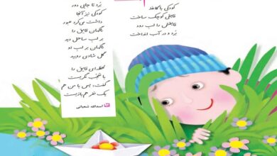 معنی کلمات شعر هم بازی کلاس سوم