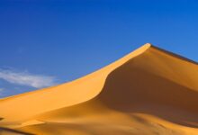 چرا تپه های شنی دربیابان مدام جابه جا میشود