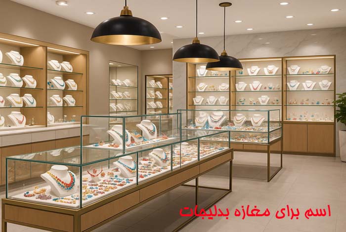 اسم برای مغازه بدلیجات