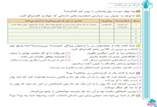 جواب درک و دریافت 🧐 صفحه 138 فارسی چهارم درس قاضی کوچک