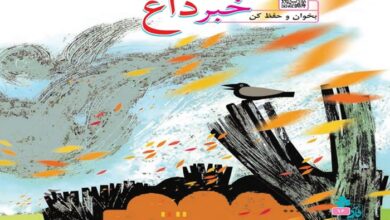 معنی شعر خبر داغ فارسی چهارم ابتدایی + معنی کلمات