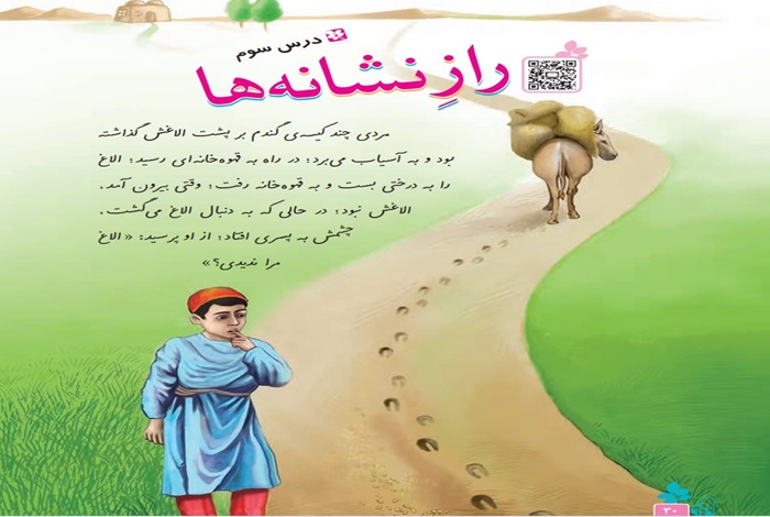 معنی کلمات درس سوم راز نشانه ها چهارم ابتدایی + هم خانواده و مخالف