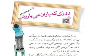معنی کلمات درس ۱۳ سیزدهم فارسی پنجم ✅ روزی که باران می بارید