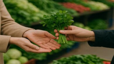 تعبیر خواب سبزی دادن و گرفتن