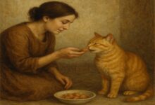 تعبیر خواب غذا دادن به گربه