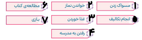 جواب بگرد و پیدا کن صفحه ۱۱۹ هدیه سوم