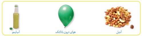 پاسخ سوالات شکل پایین صفحه ۲ فصل ۱ علوم هشتم
