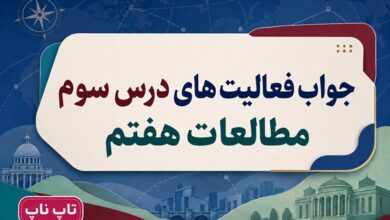 جواب فعالیت های درس سوم مطالعات اجتماعی هفتم چرا به مقررات و قوانین نیاز داریم