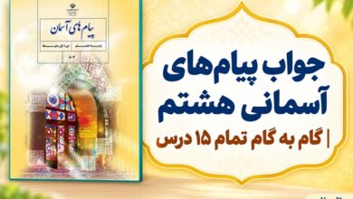 جواب درس پانزدهم پیام های آسمان هشتم حق الناس