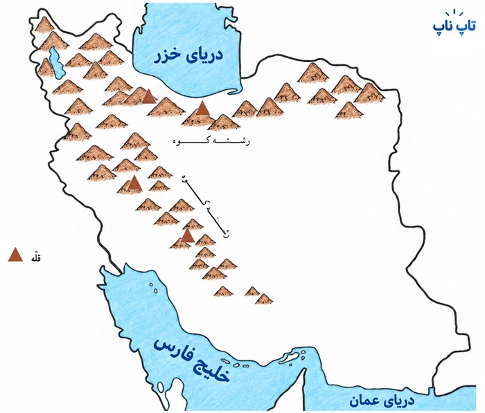 جواب کاربرگ ۱۰ ناهمواری‌های ایران مطالعات اجتماعی چهارم 